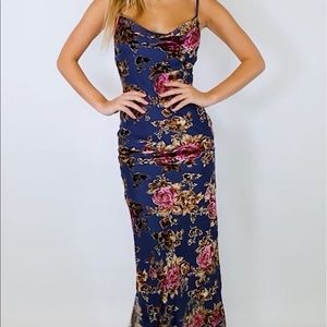Princess Polly midnight moon maxi dress